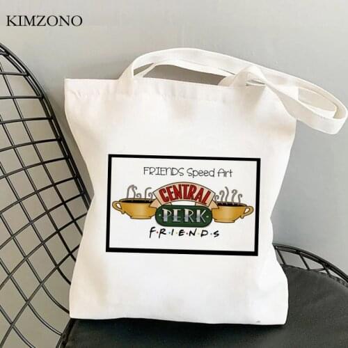 Friend Tv shopping bag shopper bolso reusable eco jute bag bag cloth jute net sacolas
