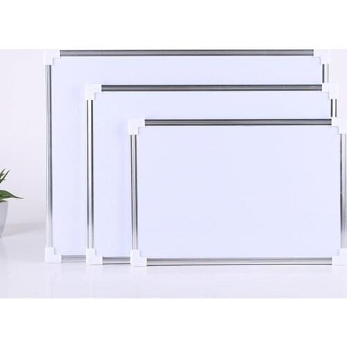Double Side Magnetic Whiteboard Office School Dry Erase Writing Board Pen Magnets Buttons