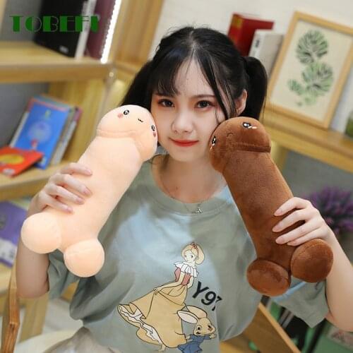 Simulation Cute Long Penis Plush Toys Pillow Sexy Soft Toys Stuffed Funny Cushion Lovely Dolls Gift for Girlfriend Kawaii Plush