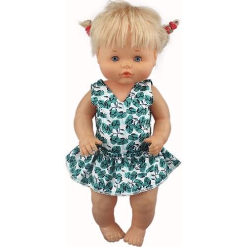 Dolls Dress Fit For 41cm Nenuco Doll 17 Inches Baby Girl Doll Clothes