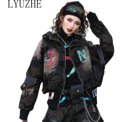 LYUZHE Women's Hooded Jackets