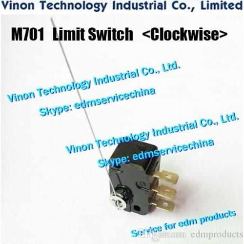 M701 Limit Switch (Clockwise type) P421A030P00 S420N603P01 D2MC-01ELA. M702 Limit Switch (Anti-clockwise). P421A021P00 Actuator
