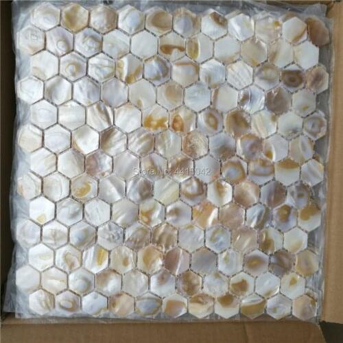 Natural dapple color mother of pearl mosaic tile for home decoration backsplash and bathroom wall tile 1 square meter/lot