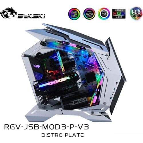 Bykski Waterway Cooling Kit For JONSBO MOD3 Case, 5V ARGB, For Single GPU Building, RGV-JSB-MOD3-P-V3
