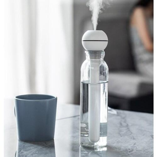USB Portable Air Humidifier Bottle Aroma Diffuser Mist Maker For Home Office Humidification Detachable
