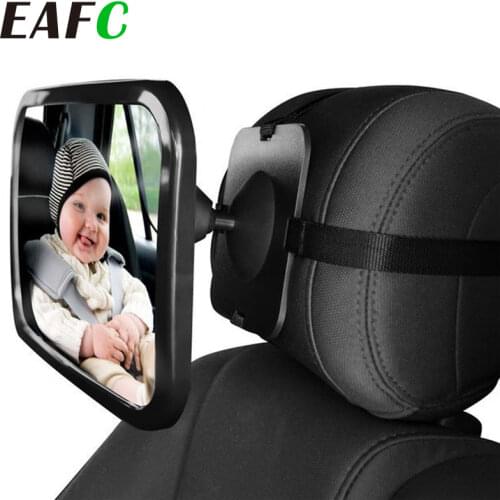 Baby Car Mirror Adjustable Car Back Seat Rearview Facing Headrest Mount Child Kids Infant Baby Safety Monitor Accessories