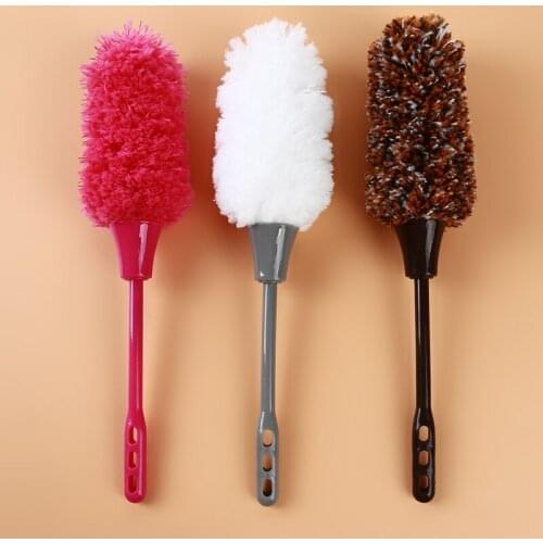 Microfiber Duster Brush Extendable Hand Dust Cleaner Anti Dusting Brush Home Air-condition Car Furniture Cleaning Tool
