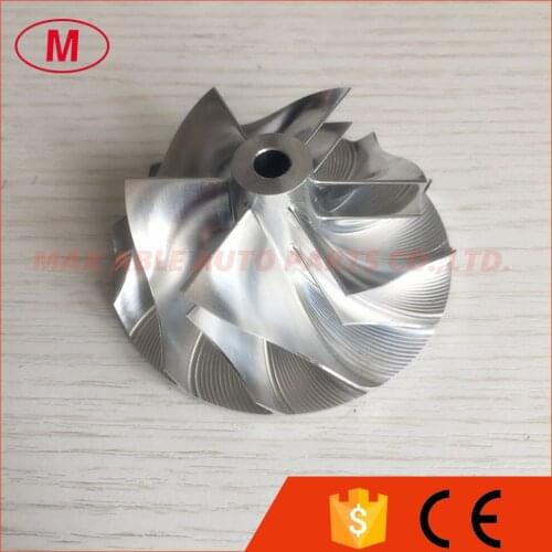 T04B 409179-0024 54.14/69.96mm 6+6 blades turbo billet/milling/aluminum 2618 compressor wheel for 409640-0001/409770-0001