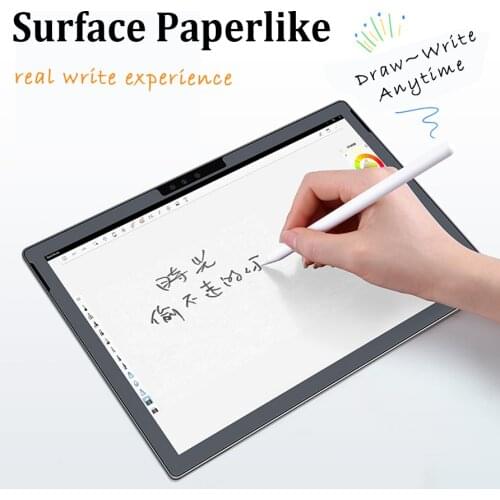 Paperlike Screen Protector For Microsoft Surface Pro 7 Pro X Pro 5 6 7 Go Go2 Protection Film Matte PET Anti-Glare Painting Film