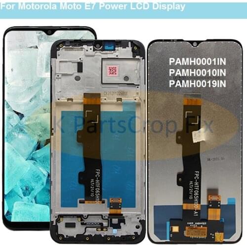 Original quality 6.51''for Motorola Moto E7 Power lcd display with touch screen digitizer Assembly for e7 power PAMH0001IN lcd