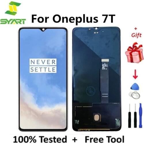 LCD Screen For Oneplus 7T LCD DisplayTouch Screen Digitizer Assembly Replacement LCD Screen