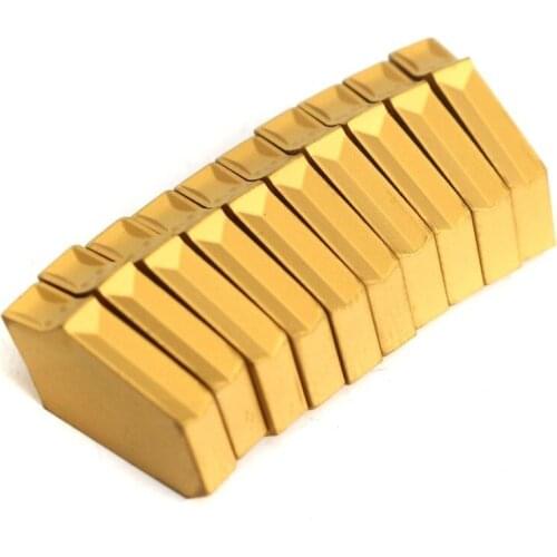 10pcs ZQMX3N11-1E SP300 YBC251 Cut Off Grooving Inserts for ZQ2020-3 Holder Turning Tool