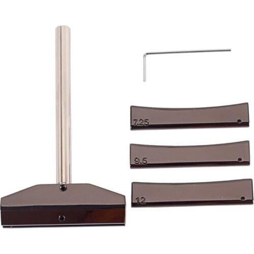 Electric Guitar Repair Tool Alloy Fretboard Press Caul with Press Caul Inserts Musical Instrument Accessory