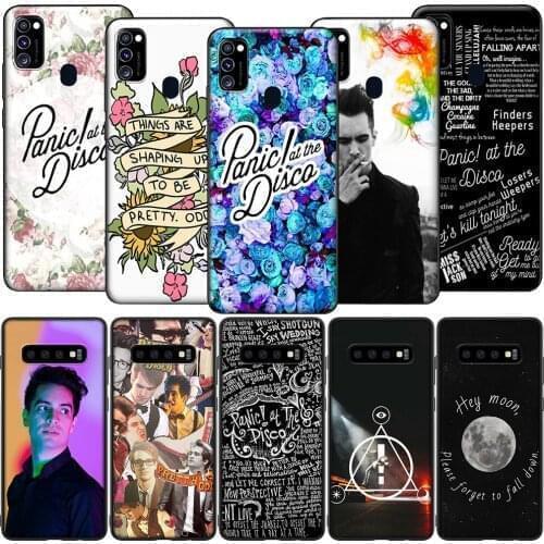 GX171 Panic! Panic At The Disco Silicone Soft Case for Samsung S6 S7 Edge S8 S9 S10 S10E S20 Fe S21 S21s S30 Ultra Plus Lite