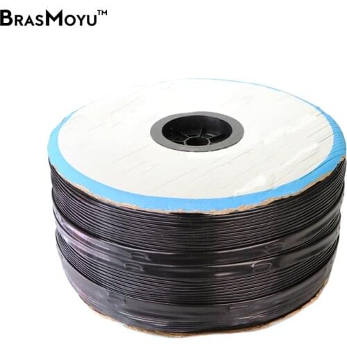 BRASMOYU 20-100m 15/20/30cm Space Dropper Agriculture Drip Irrigation Tape 16mm 0.2mm Thickness Greenhouse Watering Seepage Pipe