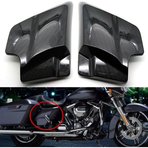 For Touring Electra Road Glide 2009-2020 Carbon Fiber Pattern Left Right Side Cover Panel