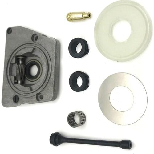 Oil Pump Worm Gear Dust Washer Hose Filter Kit Fit for HUSQVARNA 61 66 266 268 272 XP 266XP 268XP 272XP Chainsaw Parts