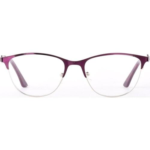 Unisex Spectacle Frame Optical Glasses Half Rimless Eyeglass Frame Men Sunglasses pPolarized Prescription Reading Glasses