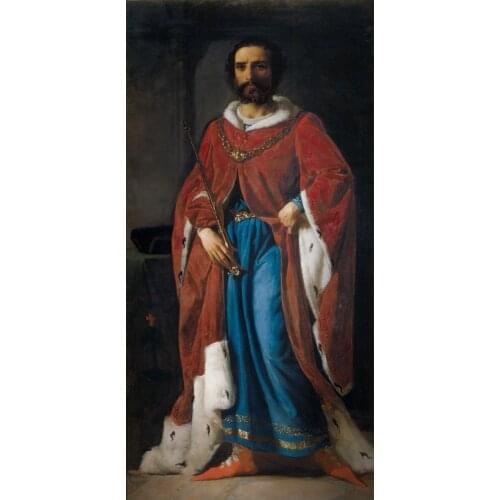 Wholesale painting # TOP religion ART #Rosales Gallinas, Eduardo - Garcia Aznar, V conde de Aragon # print canvas oil painting