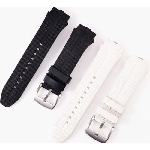 Suitable for LG Watch Urbane 2 LTE LG W200 Smart Watch Silicone Rubber Strap Wristband Bracelet black White belt band