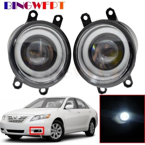 LED Fog Light Assembly Car Front Bumper Fog Lamp DRL For TOYOTA Camry sedan XV4 2007 2008 2009 2010 2011