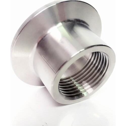 1" BSPT Female x 1.5" Tri Clamp SUS 304 Stainless Steel Sanitary Coupler Fitting Home Brewing Beer