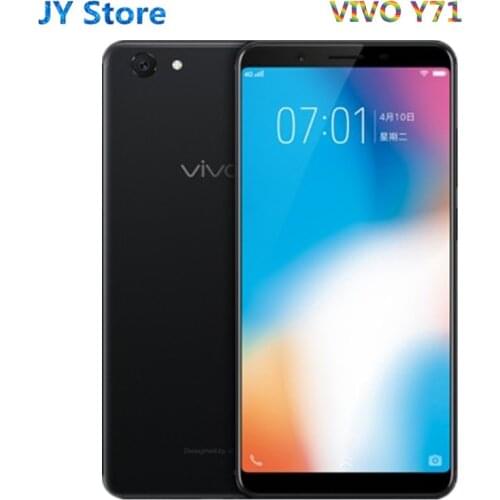 Vivo Authorize VIVO Y71 Mobile Phone 4G LTE Android 8.1 MSM8917 Quad Core 3G+32G 5.99" 13MP Face Wake AI Selfie Cellphone