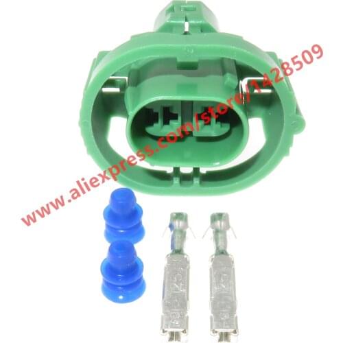 10 Sets 2 Pin Auto Waterproof Cable Connector Female Wiring Harness Socket With Terminals And Seals