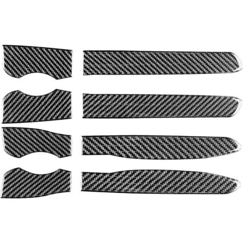 8Pcs Panel Sticker Heat-resistant Non-corrosive Durable Inner Door Storage Box Panel Cover Sticker for Toyota 4Runner 2010-2020