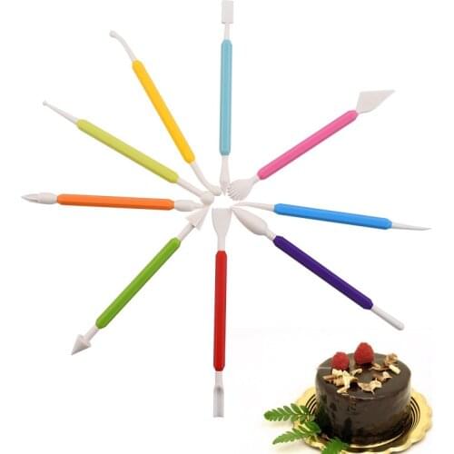 9pcs Cake Decorating Pen Set Multifunctional Decorating Tool Set Kitchen Cake Fondant Baking Gadgets Wholesale