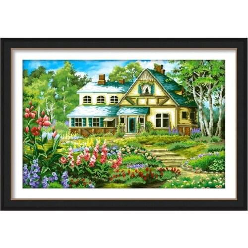 5D DIY Diamond Painting Landscape Cross Stitch Patterns Round Resin Diamond Painting 75x50 kits for Embroidery with Beads