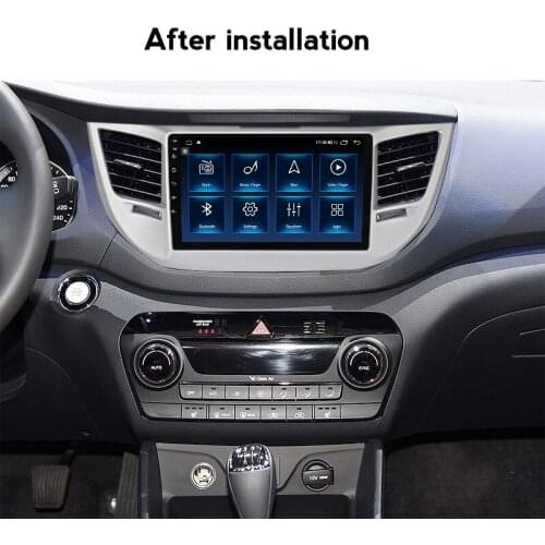 8 Core Rom 6G+128GB Android 10 RDS Car DVD Player For Hyundai TUCSON IX35 2015-2017 Multimedia Radio GPS Maps Voice Control 2din