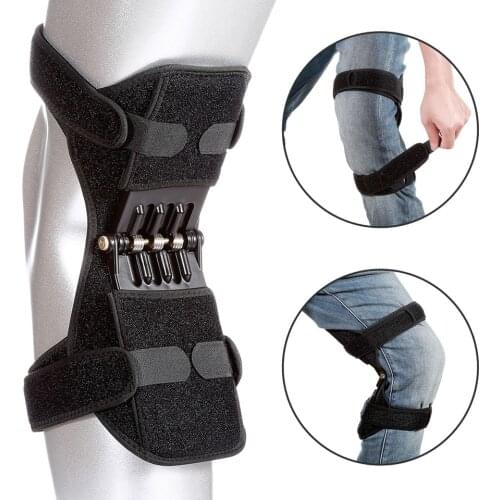 Dropshipping--Breathable Non-slip Joint Support Knee Pads Lift Knee Pads Care Powerful Rebound Spring Force Knee Booster