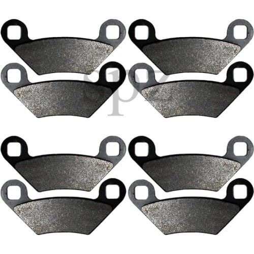 Motorcycle Front and Rear Brake Pads for POLARIS 500 XP Sportsman 2009