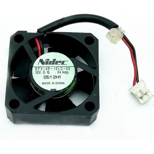 NIDEC DF310R-12LC-02 3010 3CM DC 12V 0.04A 2 Line Silent Cooling Fan