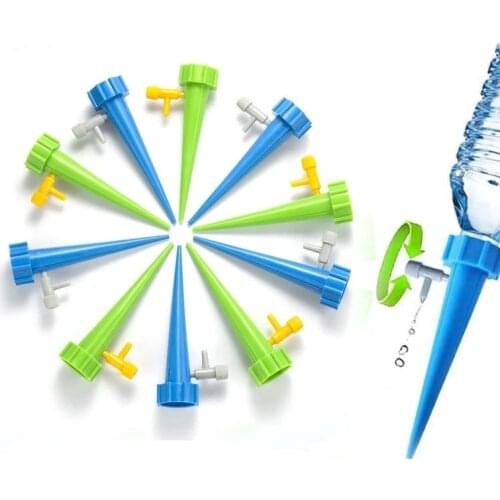 New 6PCS Drip Irrigation System greenhouses Automatic Watering Spike for Plants Garden invernaderos Watering System