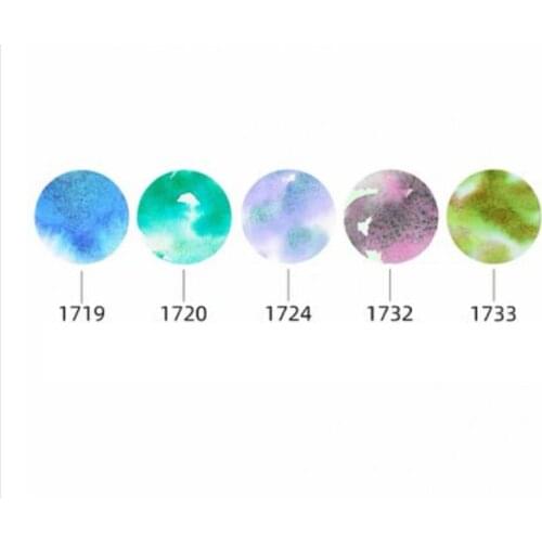 Super Vision new 5-color layered watercolor paint packaging Art Supplies