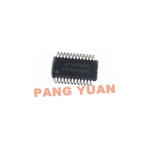 ONLY NEW UNUSED AND ORIGINAL PARTS 5pcs-10pcs/lot 4734D60GU SI4734-D60-GU SI4734-D60-GUR SSOP24 FREE SHIPPING