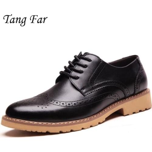 Fashion Oxford Business Men Shoes Handmade Vintage Breathable Oxfords Simple Designer Man Shoes Calzado Hombre