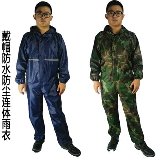 Motorcycle Waterproof Raincoat Rain Pants Suit Large Adult Male Motorcycle Outdoor Rainstorm Capa De Chuva Rain Gear DD60YY