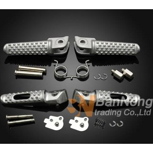 High quality motorcycle Front&Rear Footrests Foot pegs For Honda CBR600 F4 F4i F5 VFR800 CBR900 CBR925 954 CBR1000 VTR1000