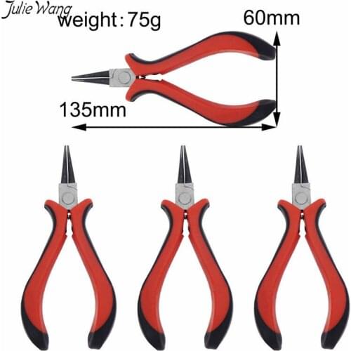 Julie Wang 1pc Jewelry Making plier Alloy for Earring Necklace Bracelet DIY Tools Jewelry Handmade Crafts DIY Tool