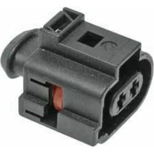 5pcs/lot 2 Pin/Way VDO Connector Housing Plug With Terminal Seal For headlight Washer Pump Headlamp Lamp For AUDI VW Skoda VAG