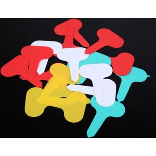 50/100pcs/lot Plant Tag T-type Plastic Nursery Garden Plant Label Flower Thick Tag Label Mark Garden Decoration Ornaments