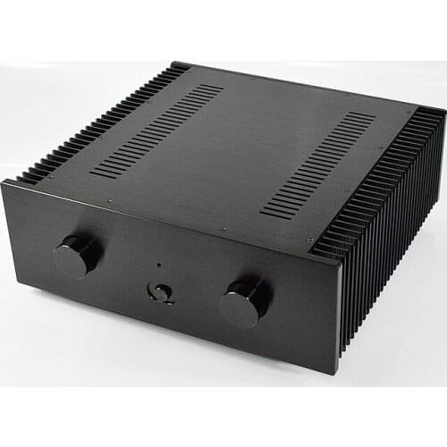 WA122 Aluminum enclosure Preamp chassis Power amplifier case/box size 420*435*150mm