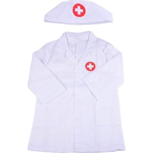 ChildrenS Doctor Nurse Role Play Costume Role Play Doctor Pretend Play Uniform For Kids Cosplay Costumes Set ChildrenS Gift