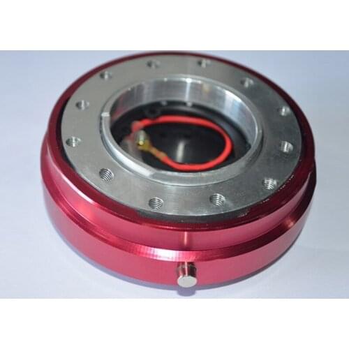 For JDM Slim Thin Racing Steering Wheel Quick Release Hub EP3 EG EK FD S2K Red[QPL404]