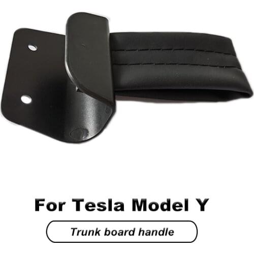 For Tesla Model Y Carrying Handle Of Trunk Board, Portable Hand Strap And Tail Box Accessories Modification