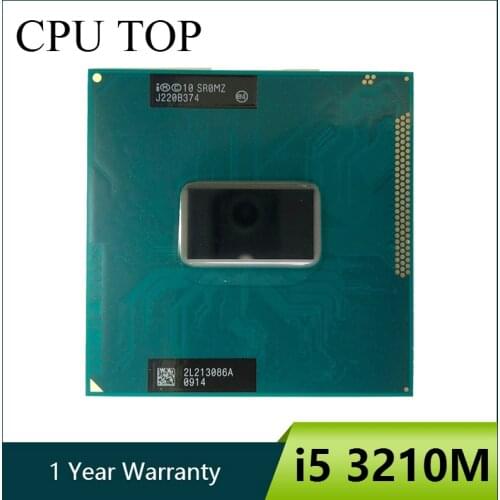 Intel Core i5 3210M 2.5Ghz Dual Core Laptop Processor SR0MZ socket G2 i5-3210M CPU