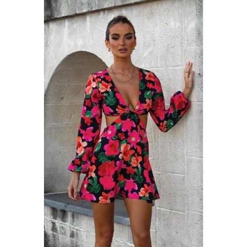 Hirigin zomer jurkjes dames 2021 Nieuwe stijl sexy slanke jurk met billen, elegante en sexy lange mouwen jurk summer dress